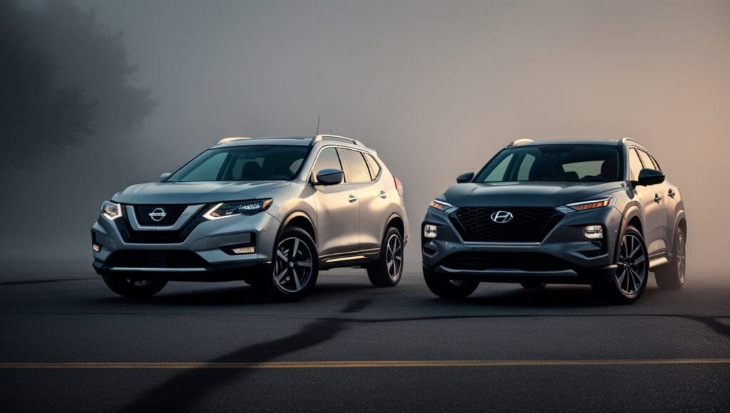 Nissan Rogue vs Hyundai Tucson | Amazing Cars and Drives