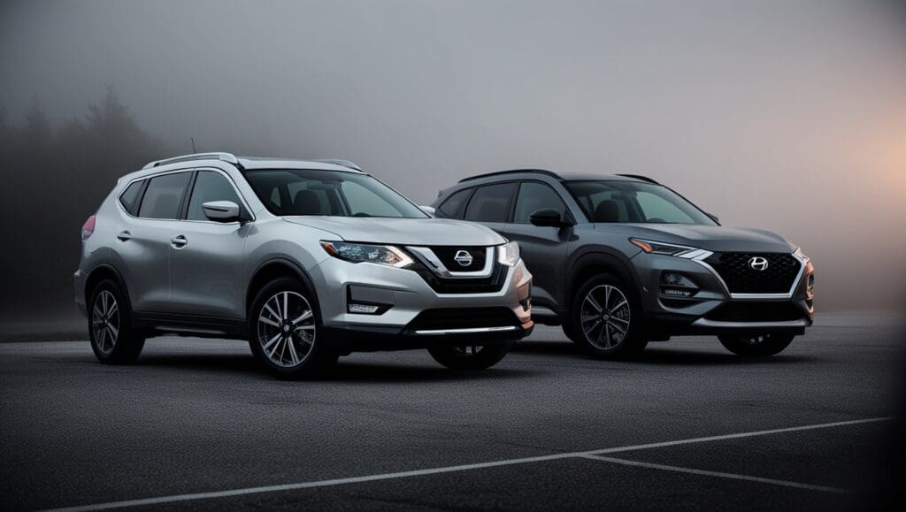 Nissan Rogue vs Hyundai Tucson | Amazing Cars and Drives