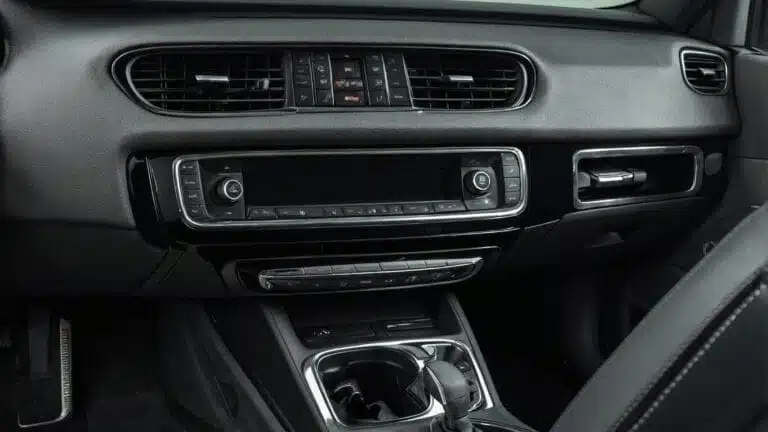 Textured Plastic Car Interior