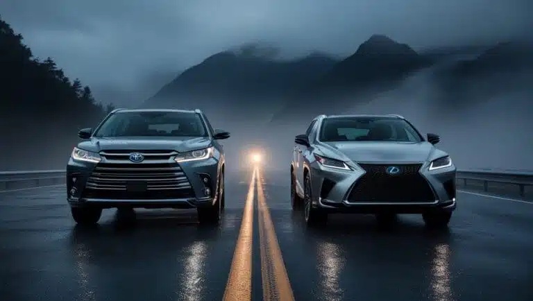 Toyota Highlander vs Lexus RX