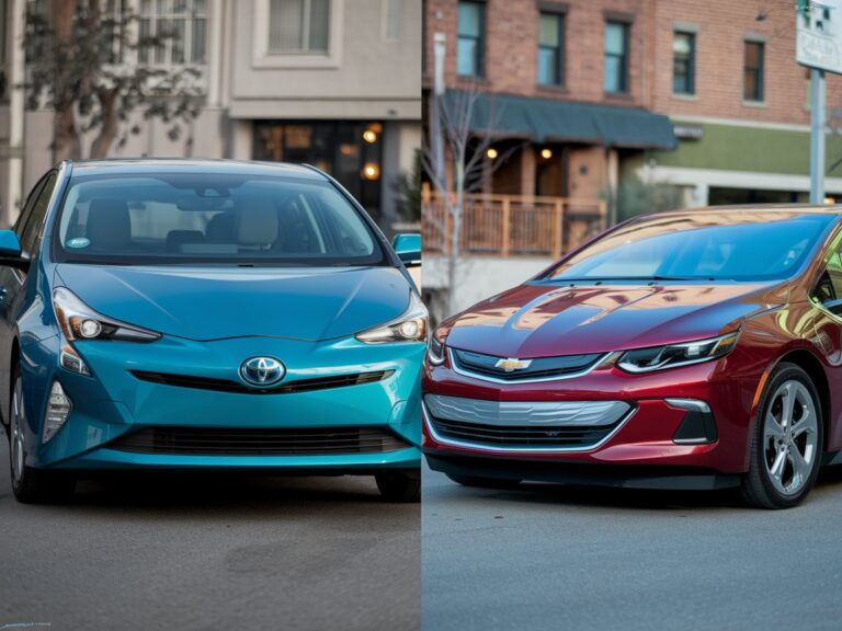 Toyota Prius vs Chevy Volt