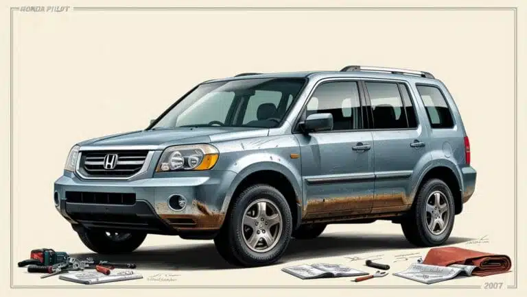 PROBLEMS WITH 2007 HONDA PILOT visual data 4