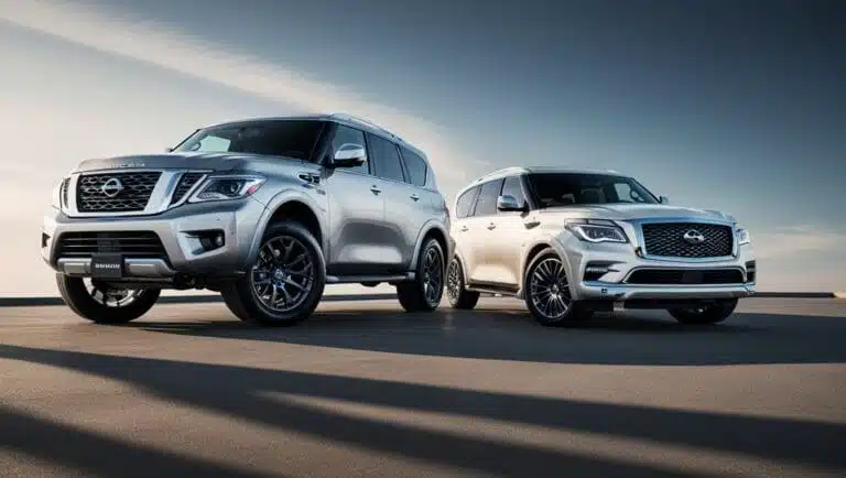 Infiniti QX80 vs Nissan Armada