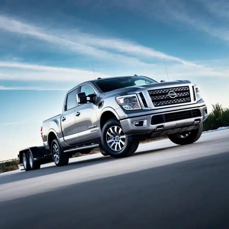 2017 nissan titan towing capacity