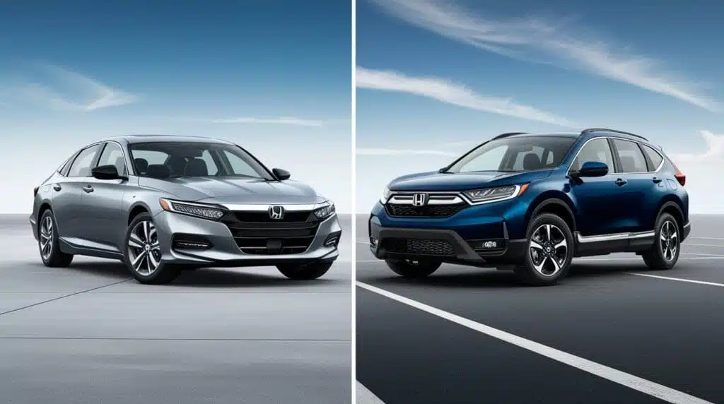 Honda Accord vs Honda CRV Amazing Cars and Drives