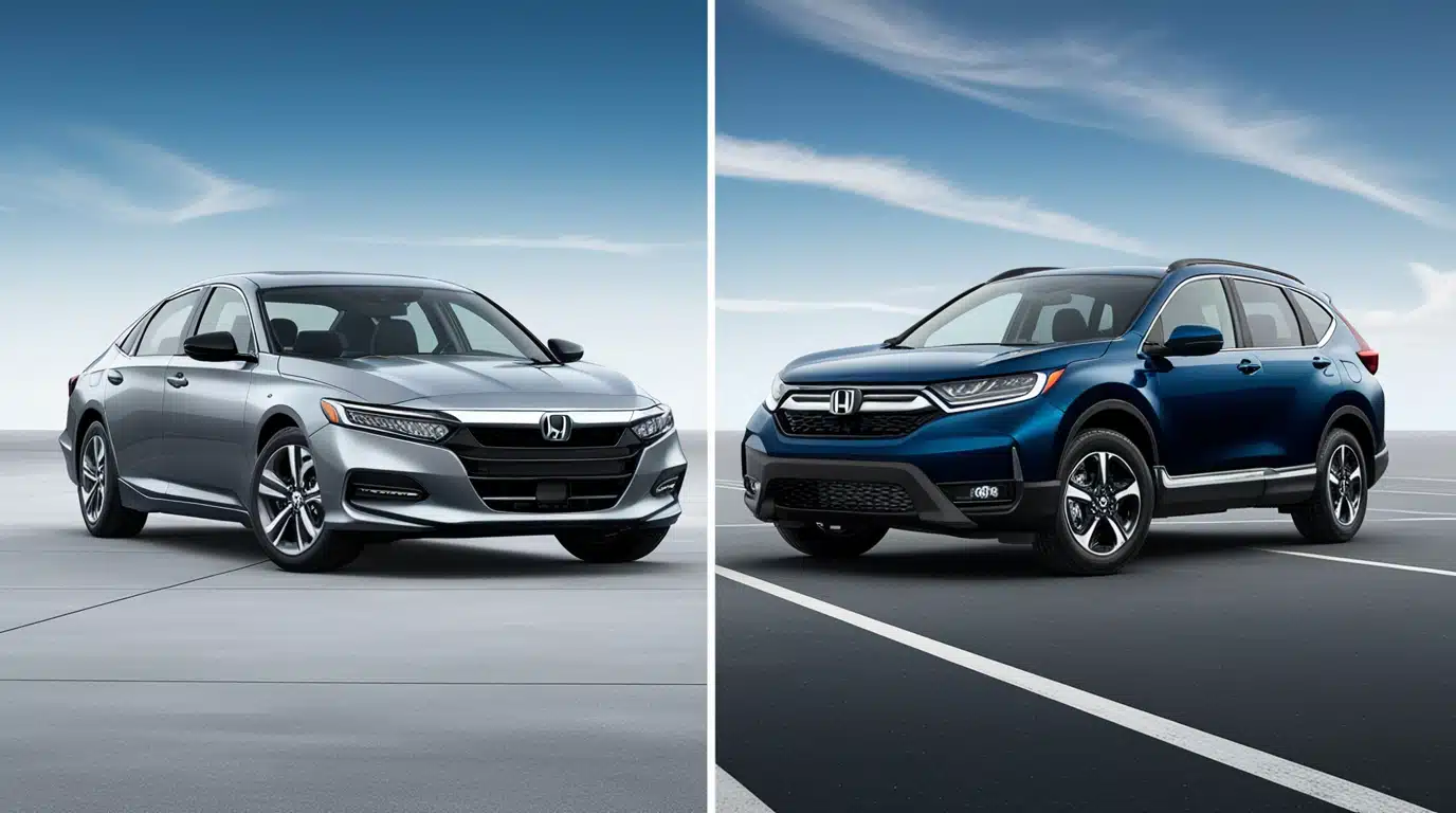 Honda Accord vs Honda CR-V