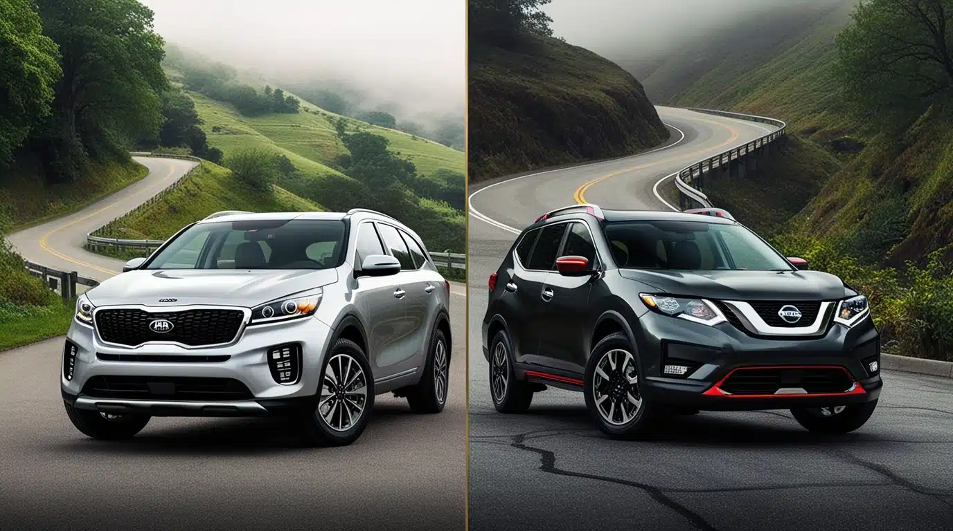 Kia Sorento and Nissan Rogue