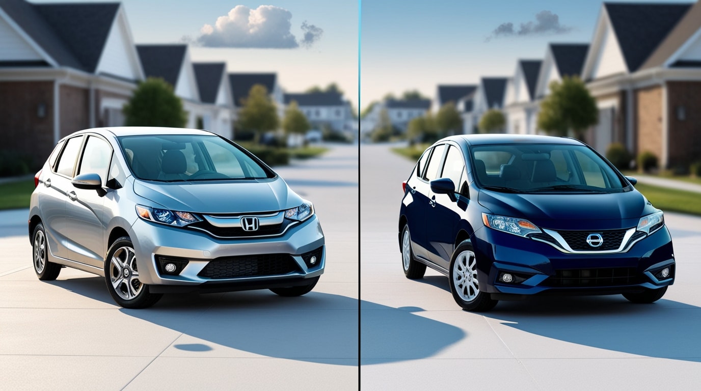 Nissan Versa vs Honda Fit