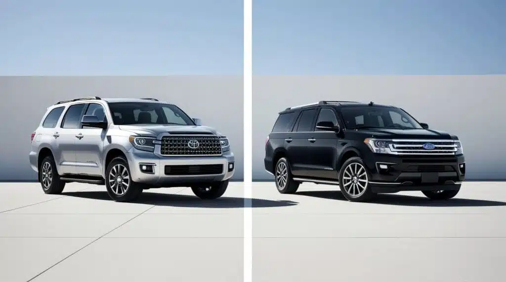 Toyota Sequoia vs Ford Expedition | Amazing Cars and Drives