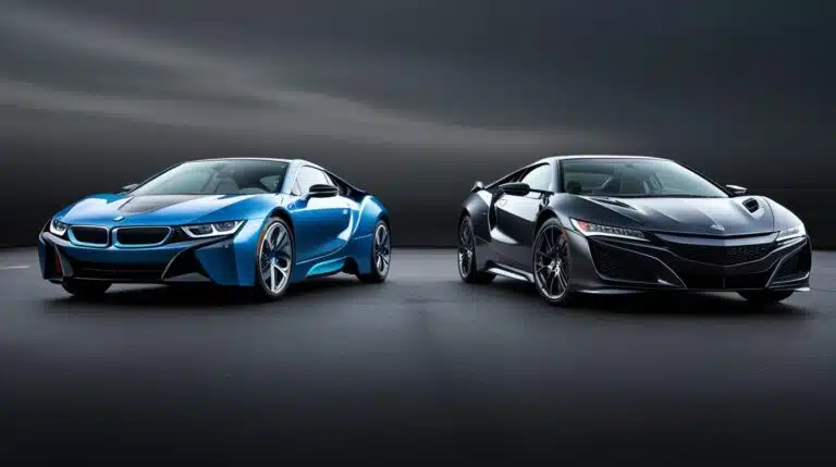 BMW i8 vs Acura NSX