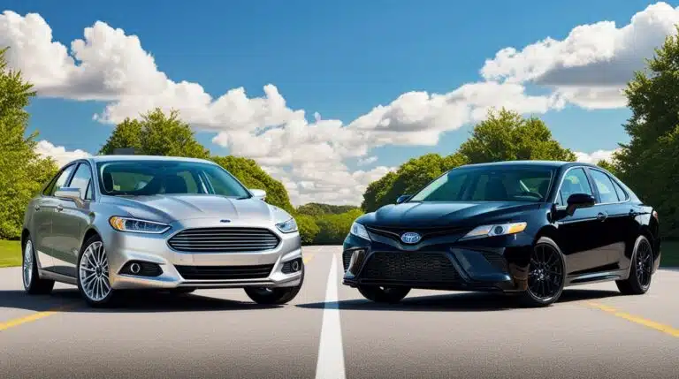 Ford Fusion vs Toyota Camry