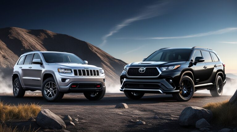 Jeep Grand Cherokee vs Toyota Highlander | Amazing Cars