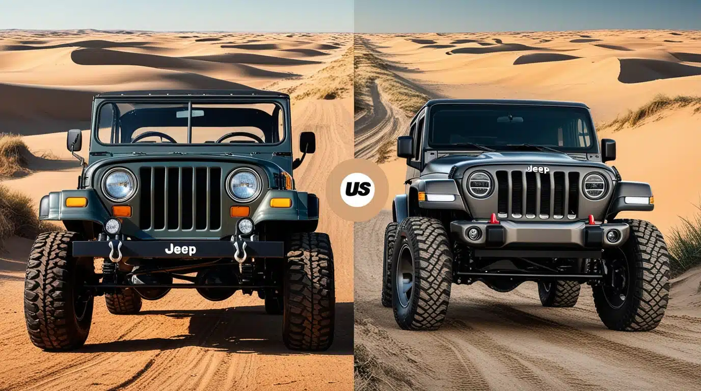 Jeep TJ vs Jeep YJ