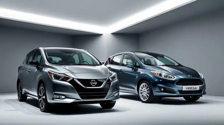 Ford Fiesta and Nissan Versa