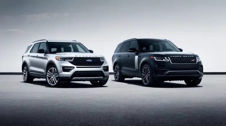 Ford Explorer and Land Rover Range Rover | Amazing Cars and Drives