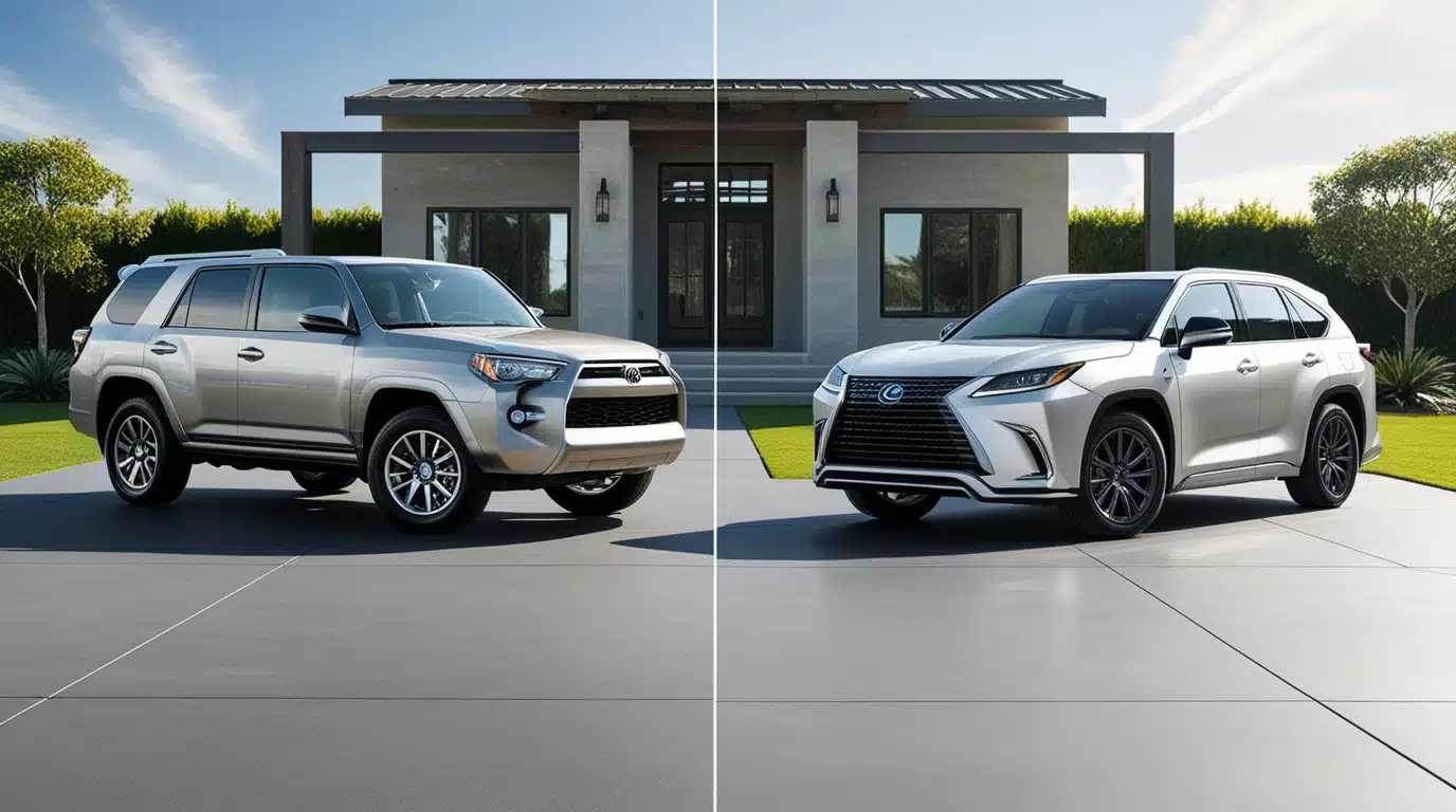 Toyota 4Runner vs Lexus GX Amazing Cars and Drives