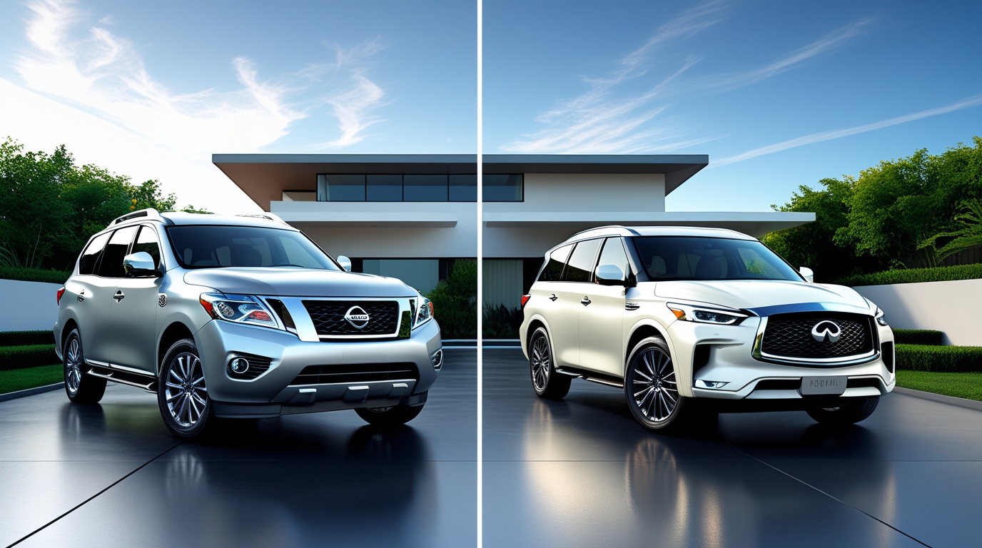 Nissan Pathfinder vs Infiniti QX60