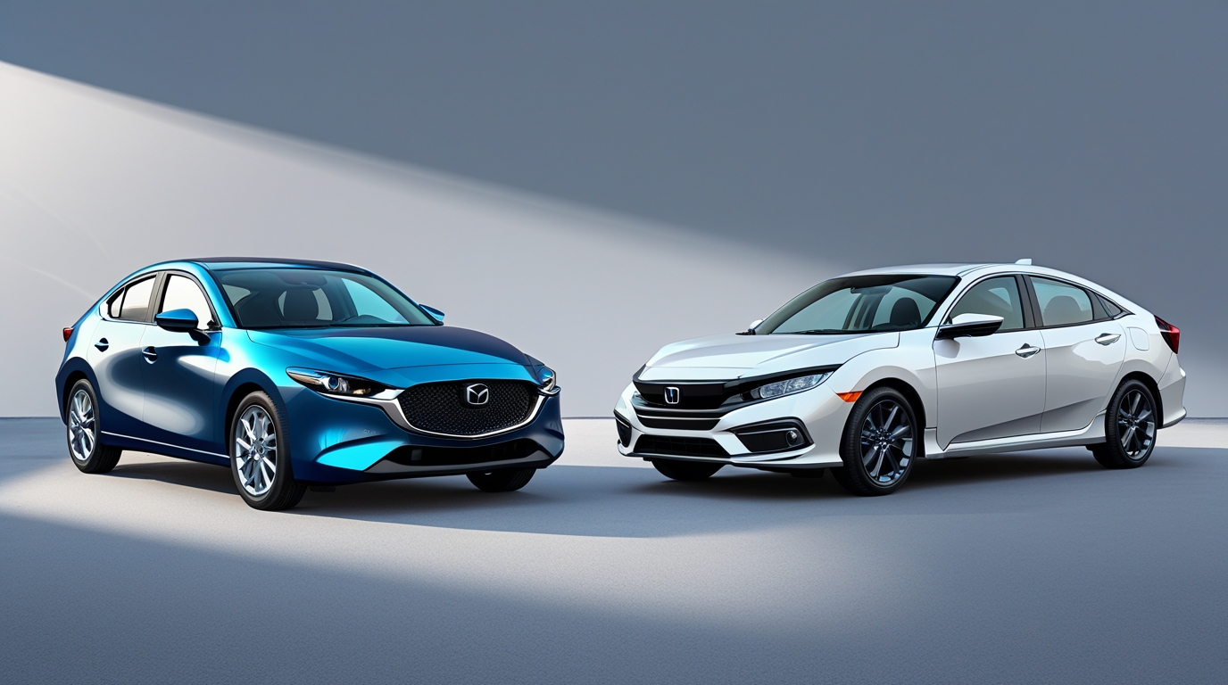 2016 Honda Civic vs Mazda 3