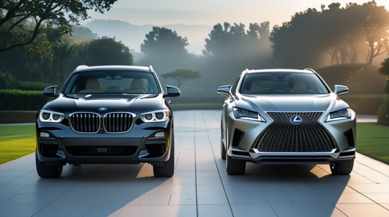 BMW X3 vs Lexus RX 350
