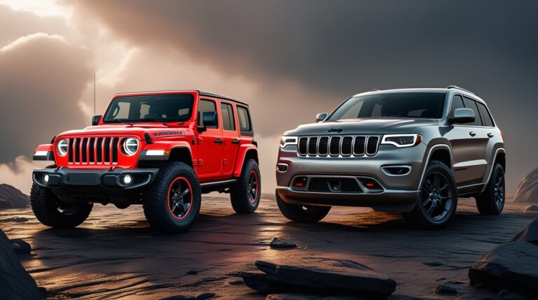 Jeep Wrangler vs Grand Cherokee