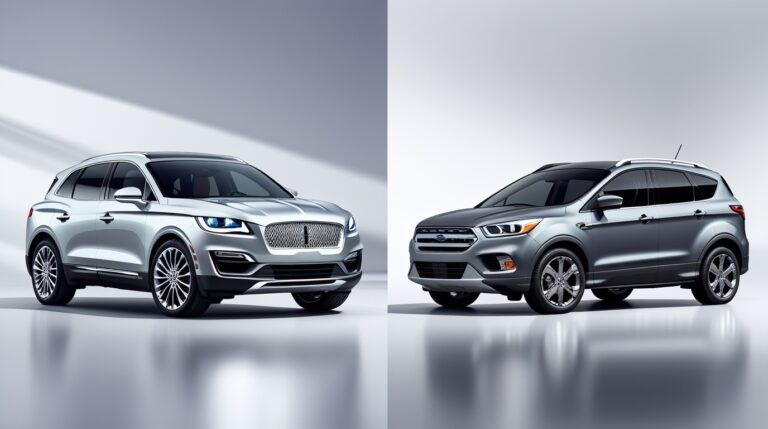 Lincoln MKC vs Ford Escape