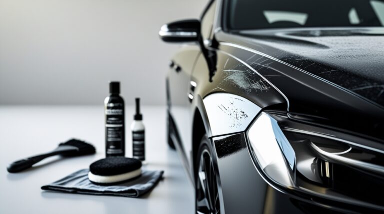 Remove Scratches from a Black Car
