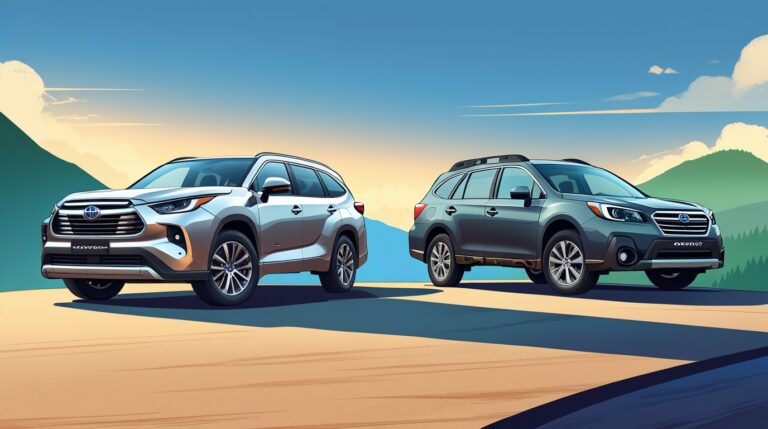 Toyota Highlander vs Subaru Outback