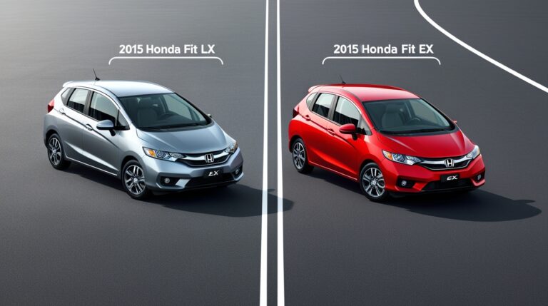 Honda Fit LX vs EX