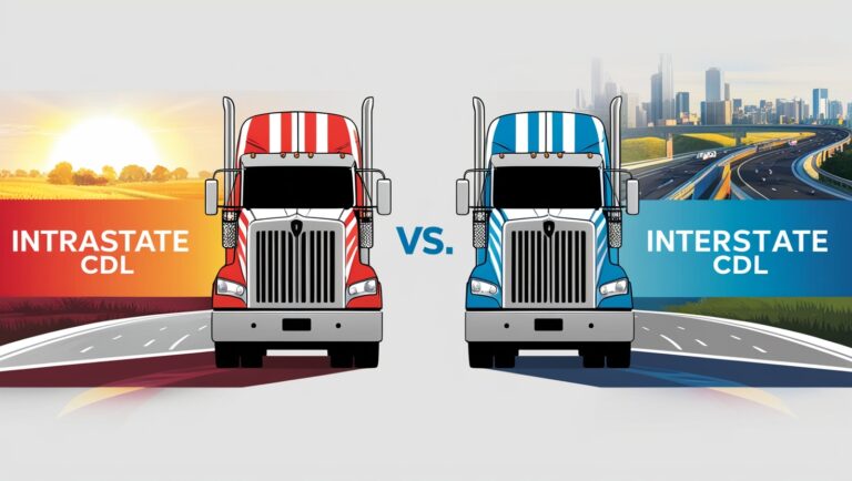 Intrastate vs Interstate CDL: Navigating the Rules of the Road!