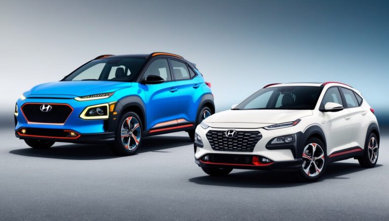 Hyundai Kona and Honda HR-V