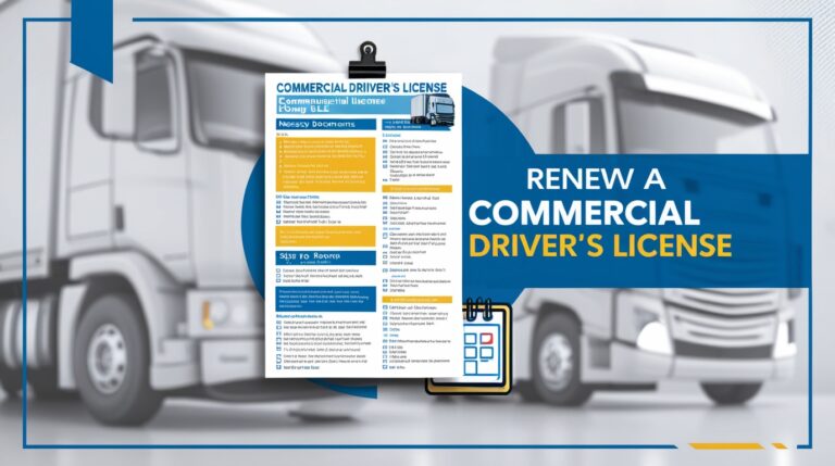 Renew Your CDL