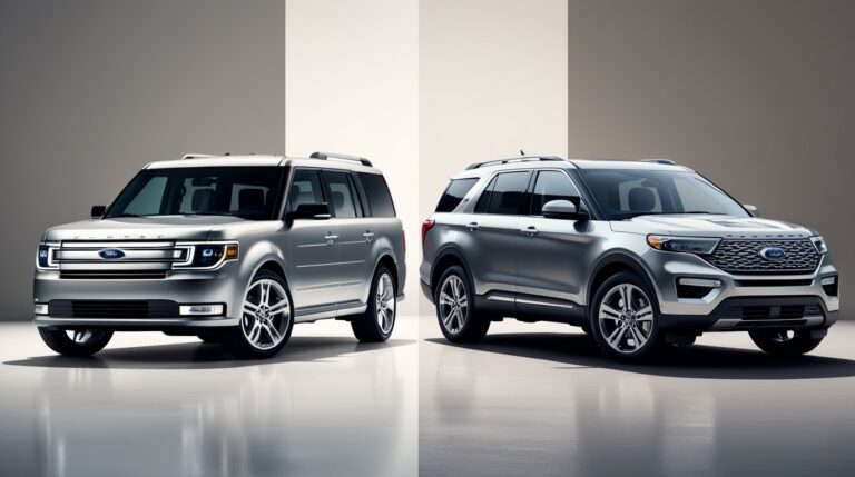 Ford Flex vs Explorer