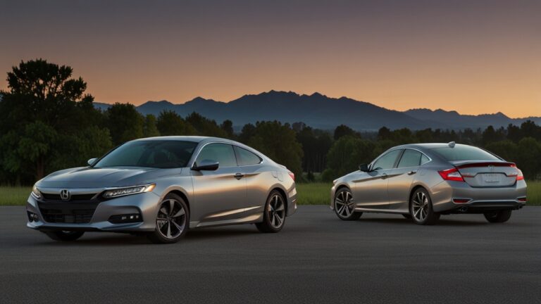 Honda Accord Coupe vs Sedan