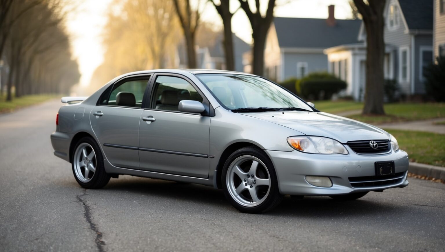2001 Toyota Corolla Tyre Size Guide