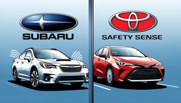 Subaru EyeSight vs Toyota Safety Sense
