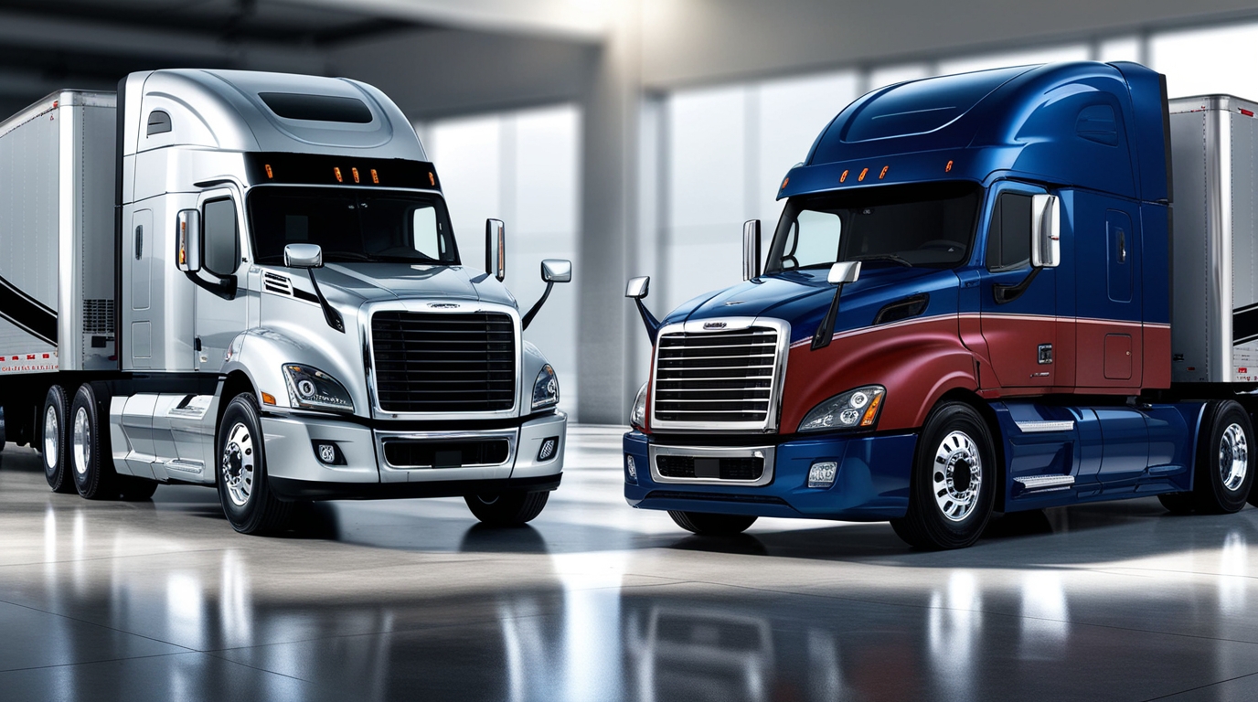 Semi Truck Automatic vs Manual Transmission