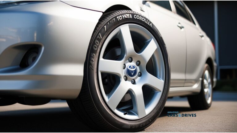 2007 Toyota Corolla Tyre