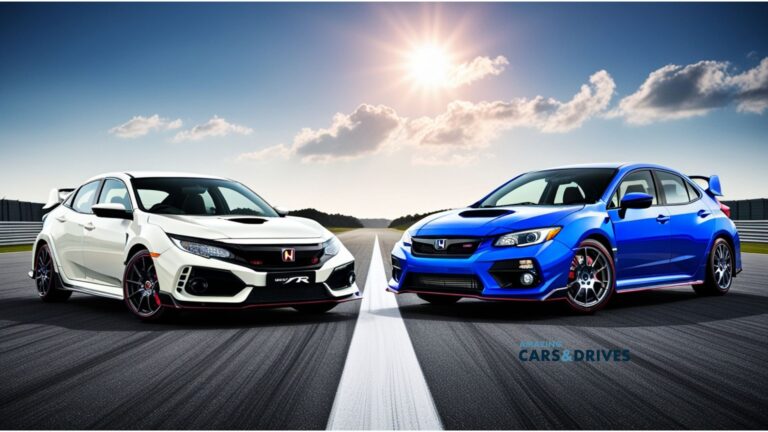 Honda Civic Type R vs Subaru WRX STI