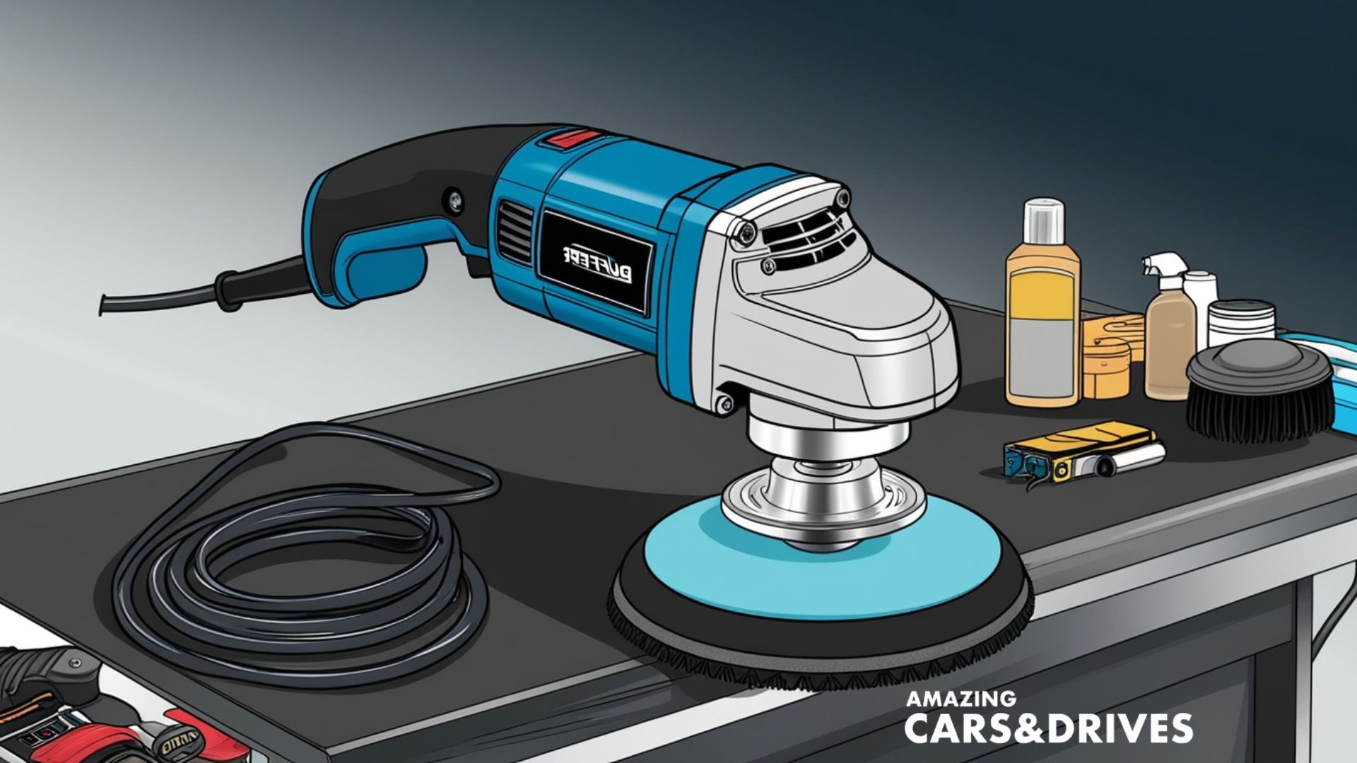 How to Wax a Car with Electric Buffer 101