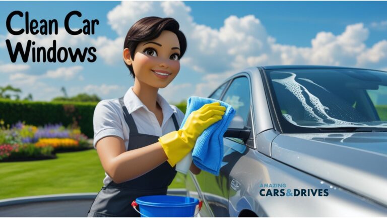 Cleaning Car Windows