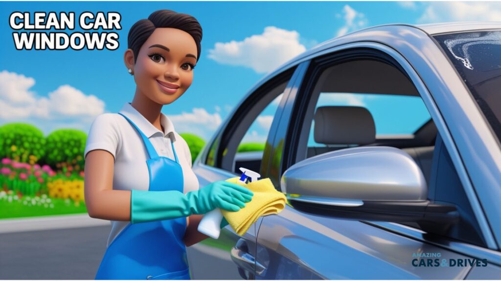 Cleaning Car Windows