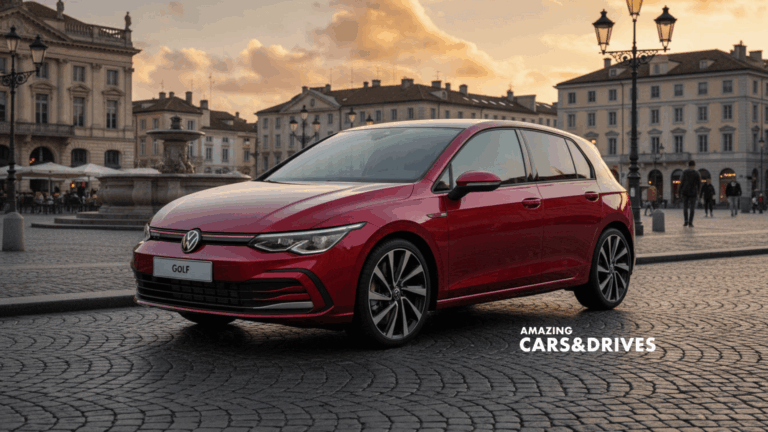 Volkswagen Golf Mk8 - kings red metallic