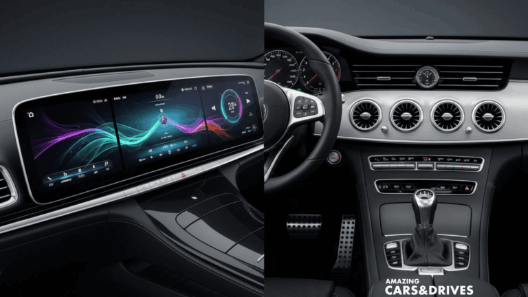 Car Dashboard Design: Hyperscreen vs Minimalist Controls