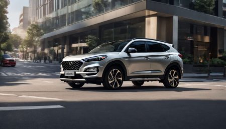Discovering the Features and Performance of the New Hyundai Tucson Compact SUV Model 196352327