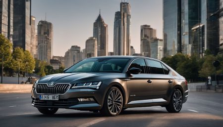 Experience the Luxury and Performance of the Skoda Superb 2023 Model Today 196351207