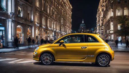 Exploring the Features and Performance of the Fiat 500 City Car and Cabrio 196347962