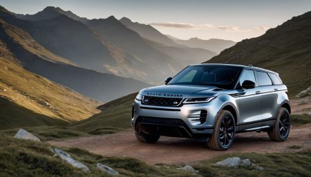 Exploring the Features and Performance of the Range Rover Evoque 2023 Compact SUV 196354142